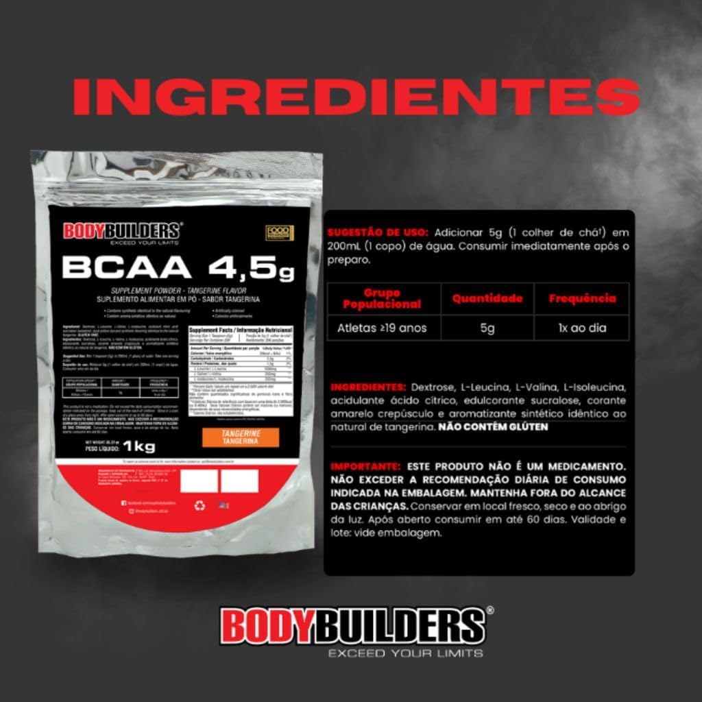 BCAA 4,5 g Bodybuilders 3