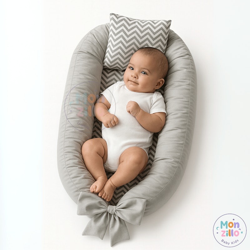 Ninho para Bebê Redutor de Berço Pompom 2