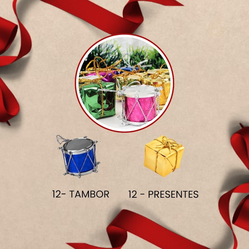 Kit 84 Enfeites de Natal Completo 4