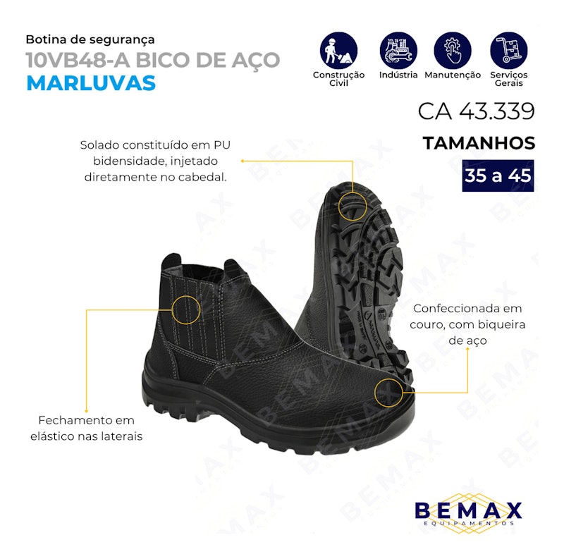 Bota Linha Vulcaflex 10VB48 A 2