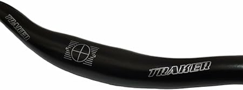 Guidão Curvo Alumínio 31.8mm x 700mm Preto Bike MTB 2