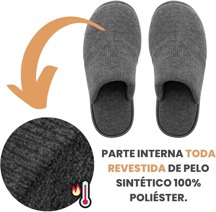 Pantufa Masculina Meu Céu 5
