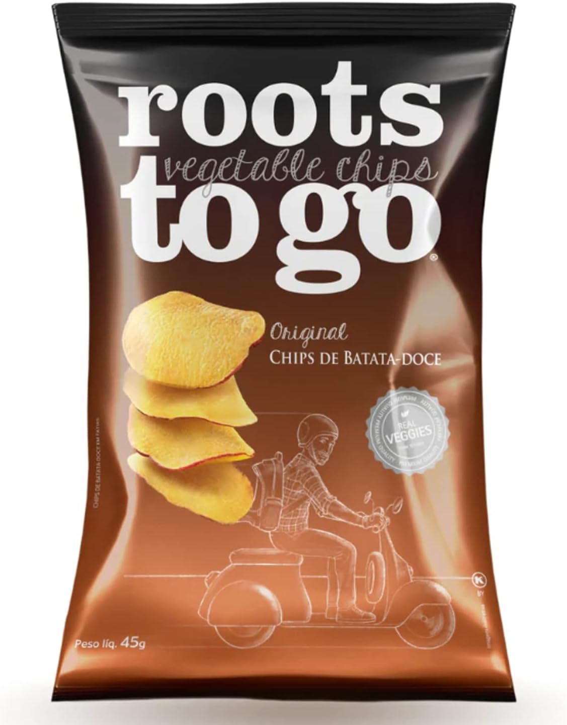 Chips de Batata-Doce Roots To Go 45g 1
