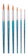 KERAMIK Kit Pincel Aquarela Artesanato Keramik Redondo Série 311 - 6 Unidades 1