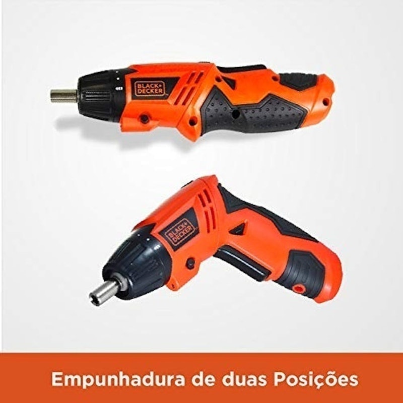Parafusadeira a Bateria 1/4" (6,35 mm) 4.8 V com LED 16 Acessórios 2