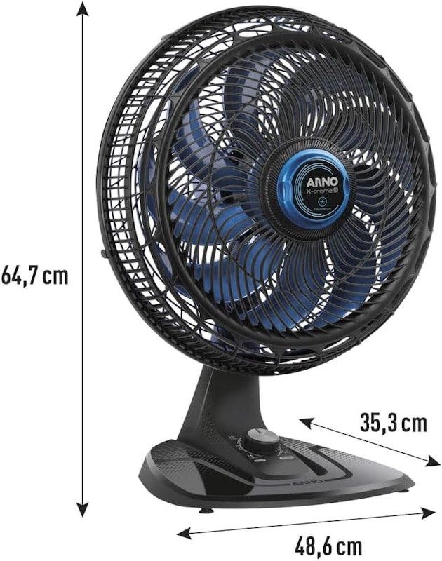 Ventilador Arno X-Treme 9 Mesa Repelente 3