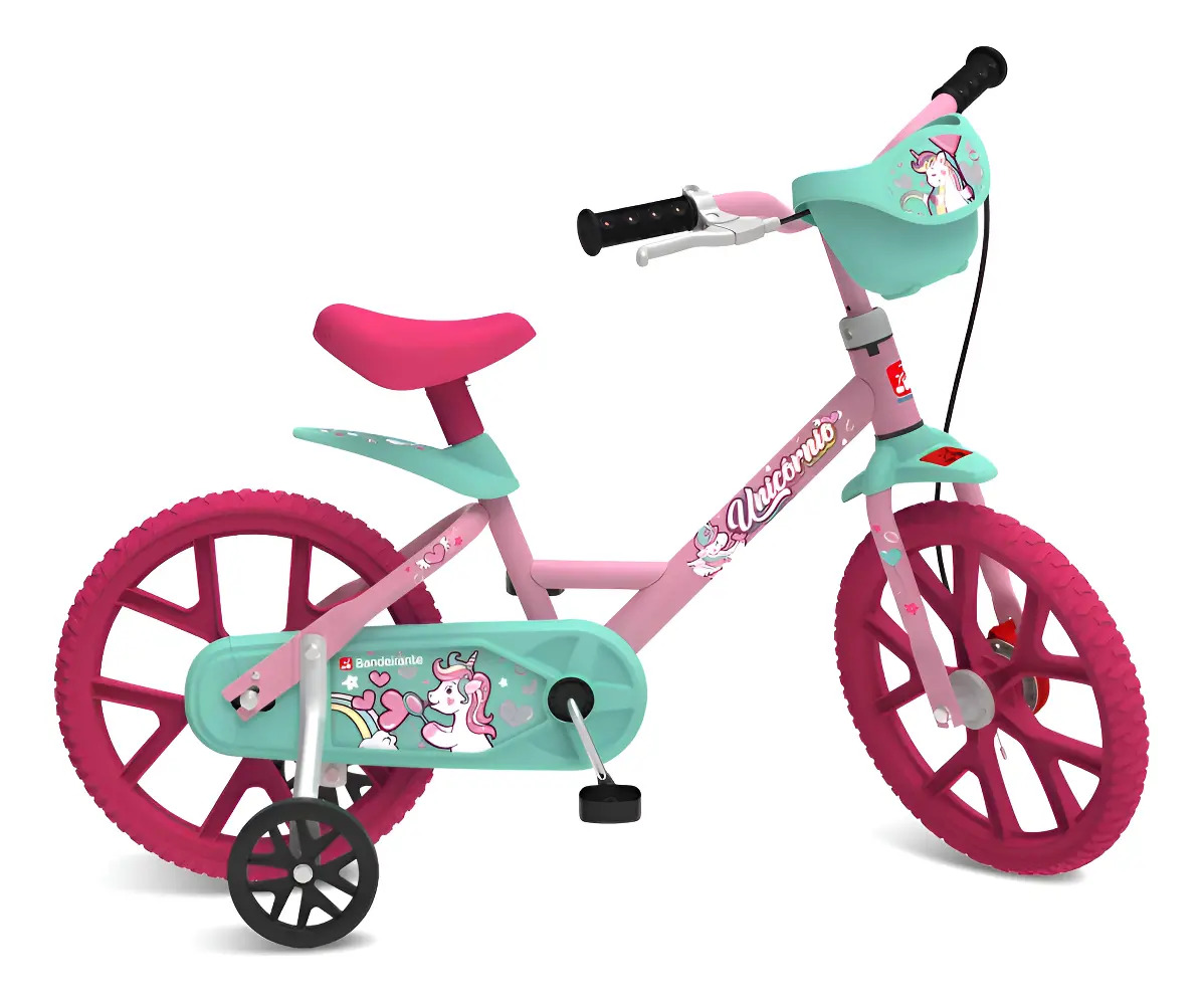 Bicicleta Aro 14 Bandeirante Unicórnio 1