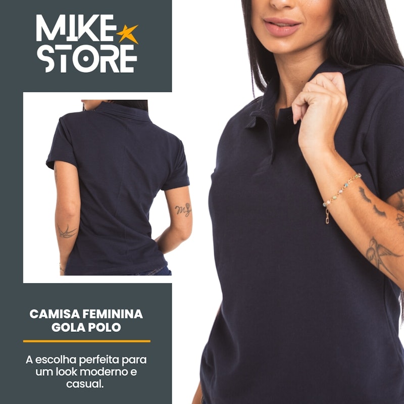 Camisa Polo Feminina 2