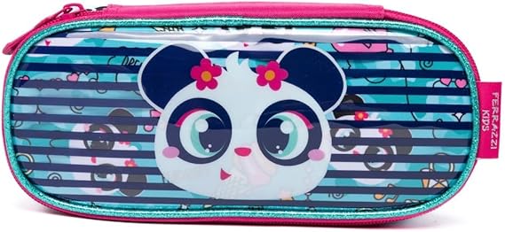 Kit Mochila de Rodinhas Lancheira Estojo Infantil Feminina 2