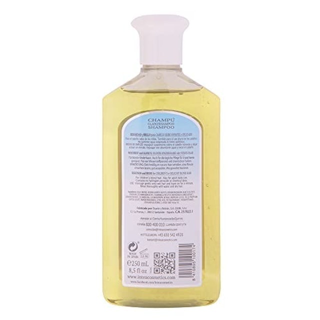 Shampoo Camomila Intea Infantil Reflexos Louros 250 ml 2