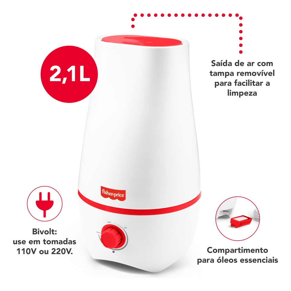 Umidificador de Ar Ultrassônico 5