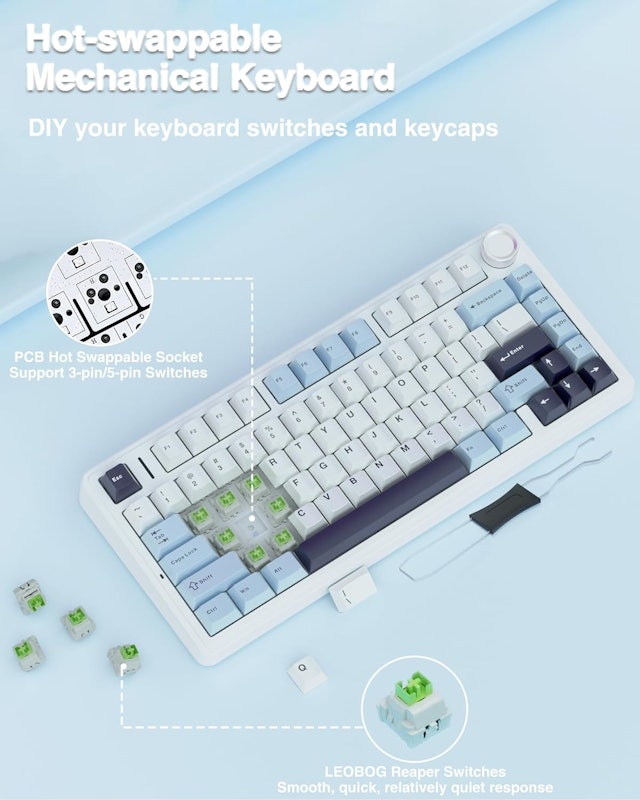 Teclado AULA F75 4