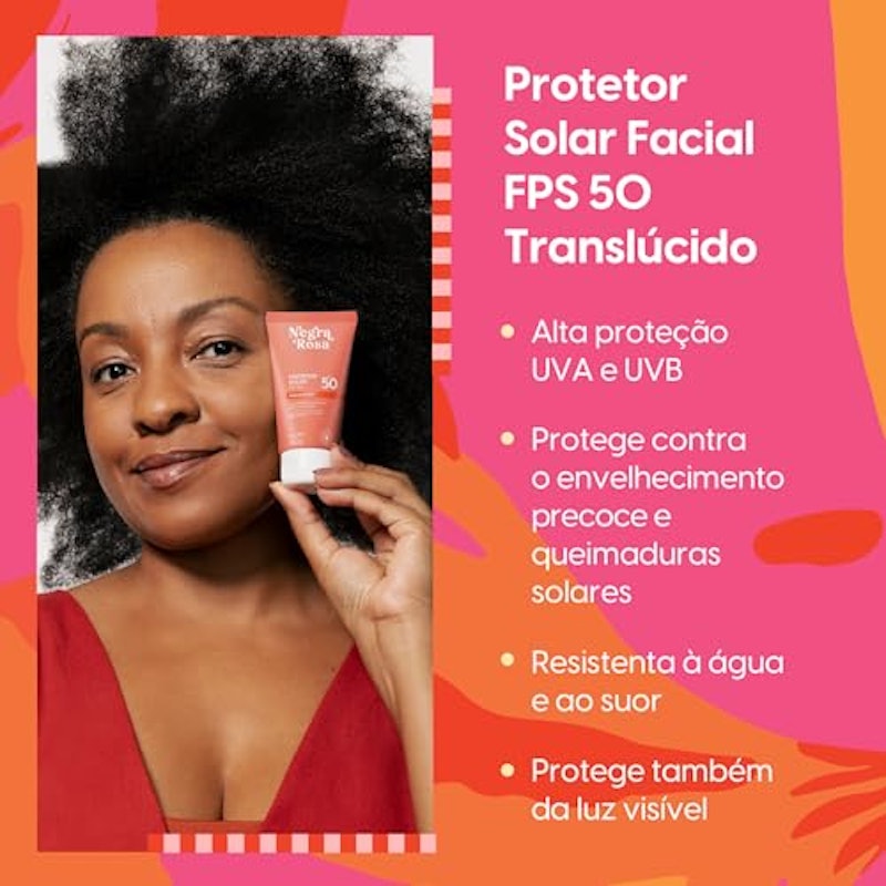 Protetor Solar Facial Negra Rosa 3