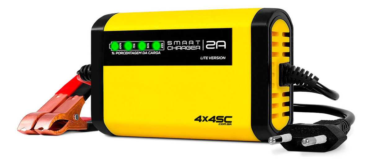 Carregador de Bateria Automotivo Smart Charger 2 A Inteligente 4