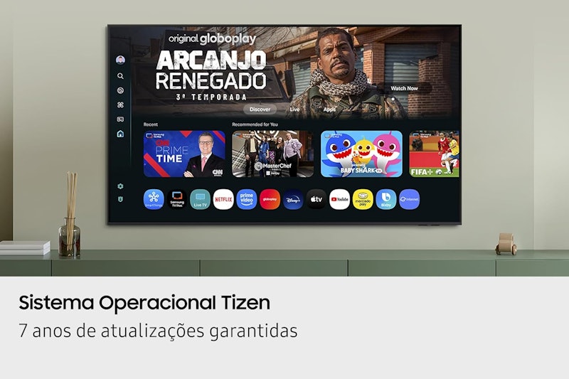 Smart TV 43” Crystal UHD 4K U8100F 2025 4
