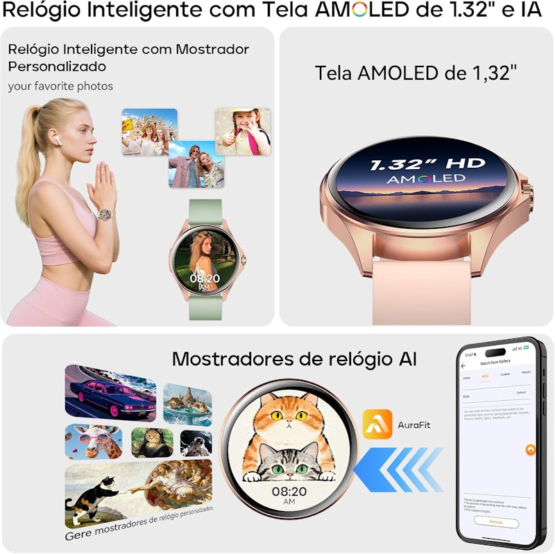 Smartwatch Relógio Inteligente G5 3