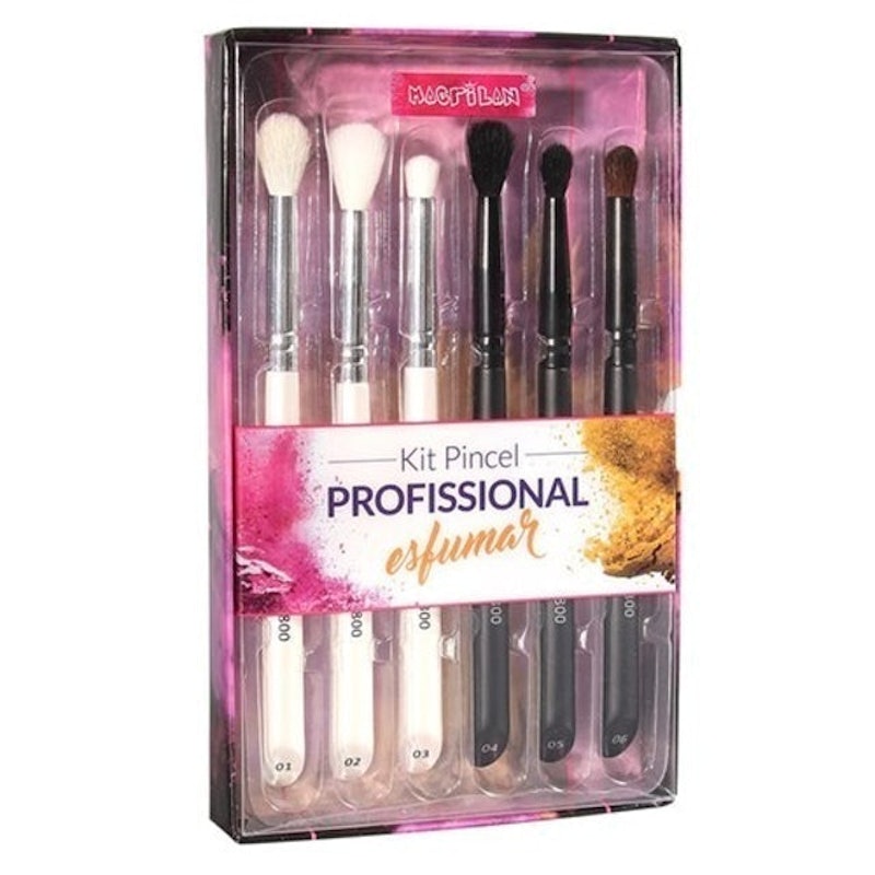 Kit Pincel de Esfumar Macrilan WB800 1