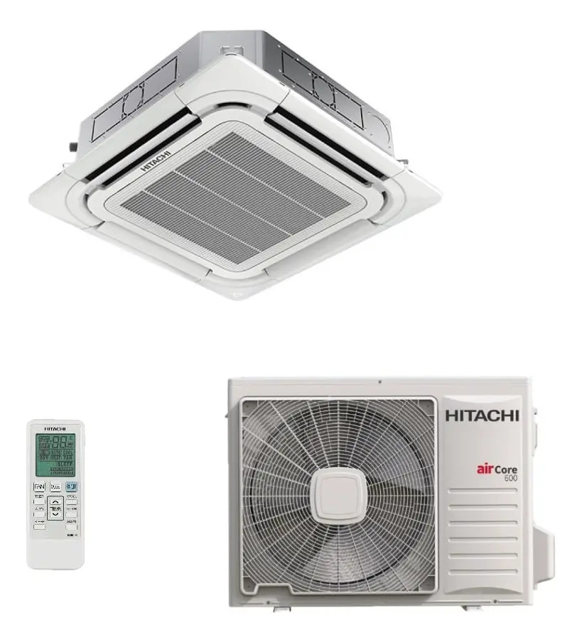 Split Inverter Cassete e Piso & Teto airCore 600 Hitachi 1