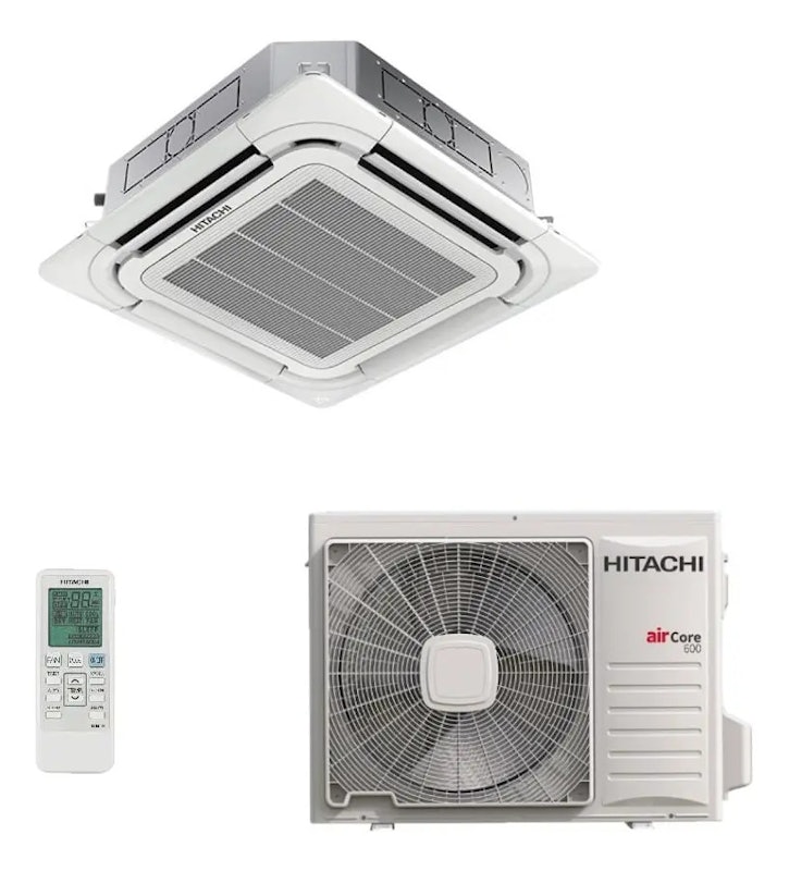 Split Inverter Cassete e Piso & Teto airCore 600 Hitachi 1