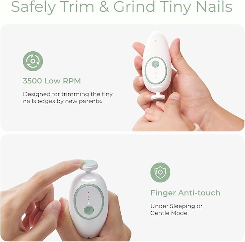 Lixa Aparador de Unhas Elétrico Momcozy 3