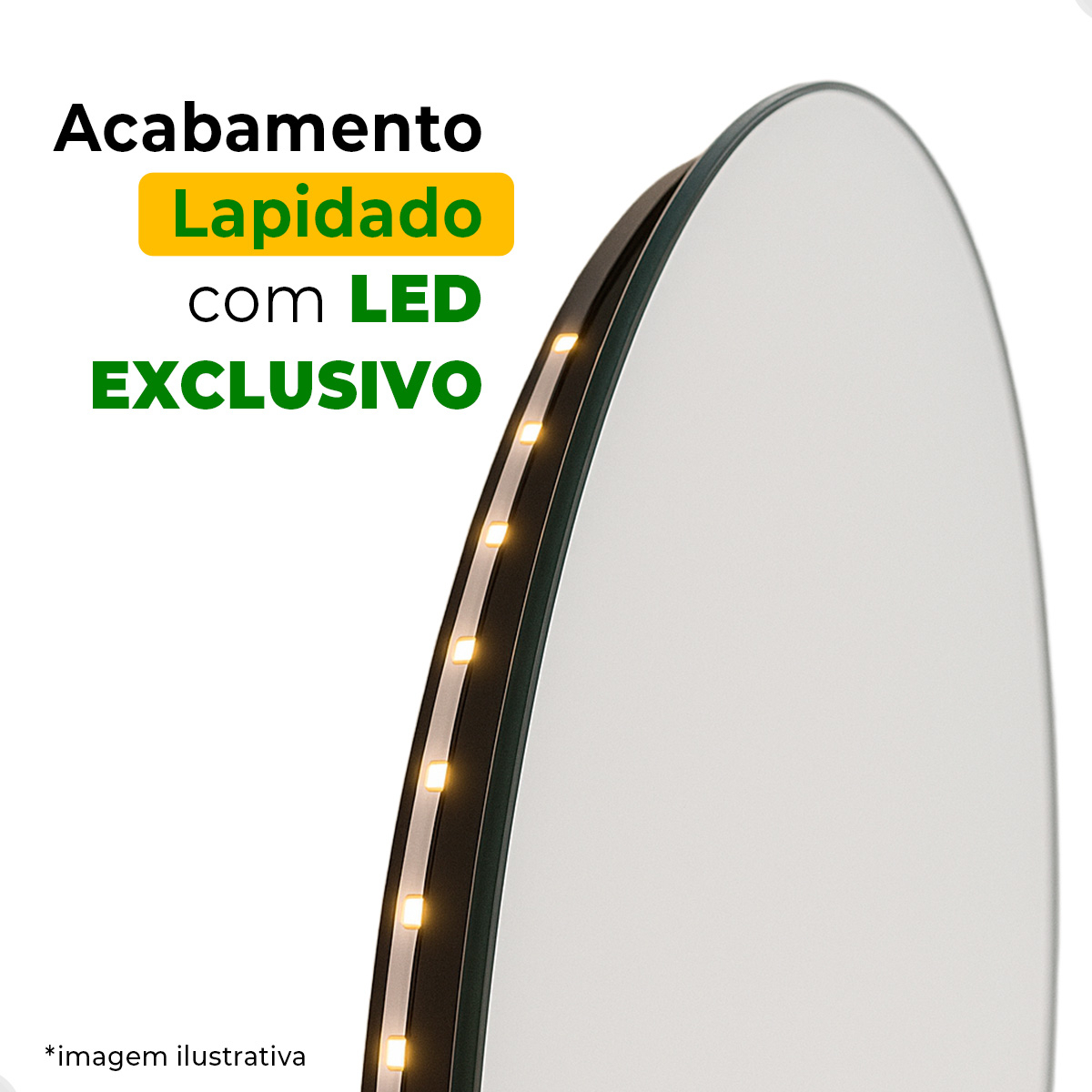 Espelho de Led Mod. Waves 170 x 70 cm 4