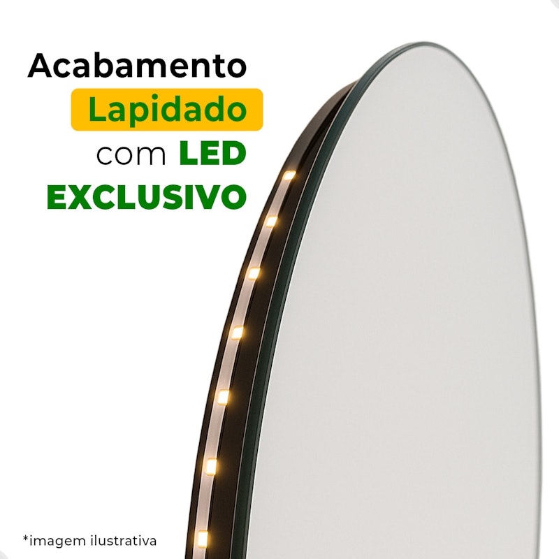 Espelho de Led Mod. Waves 170 x 70 cm 4