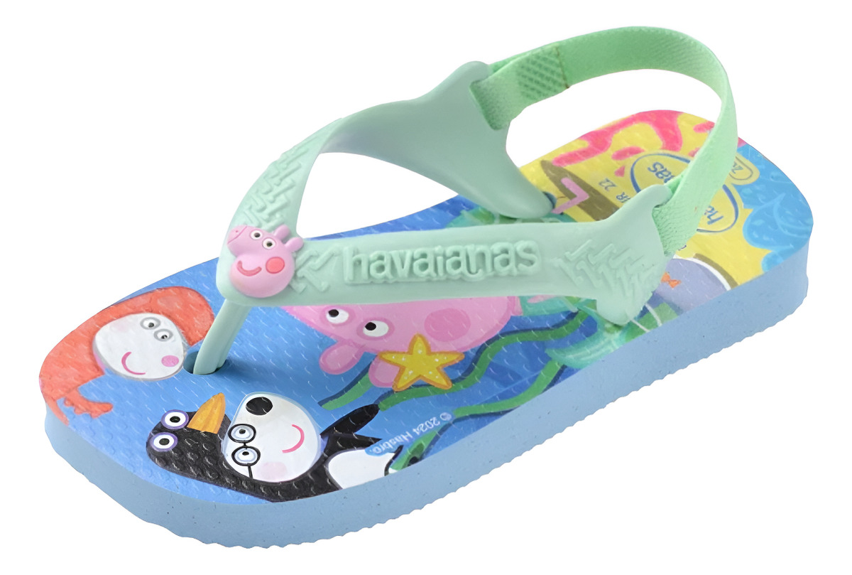 Chinelo Havaianas Baby Peppa Pig 4