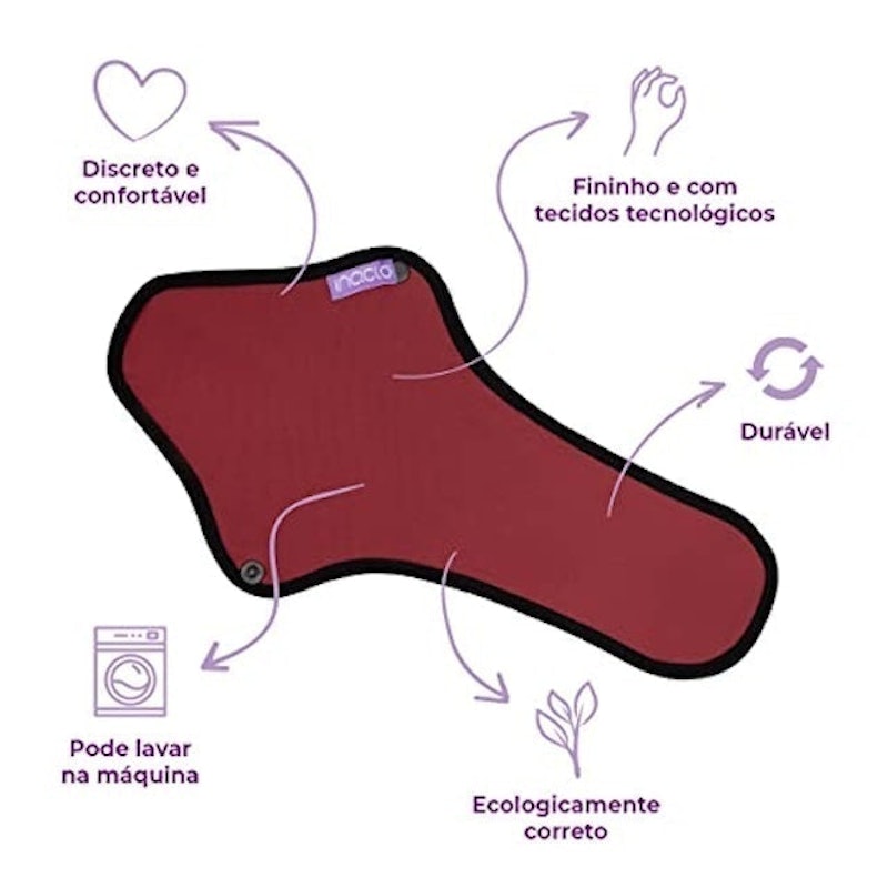 Absorvente Sustentável de Pano 2