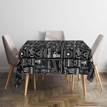 Toalha de Mesa Retangular Impermeável Estampa Expresso Vipcapas 2