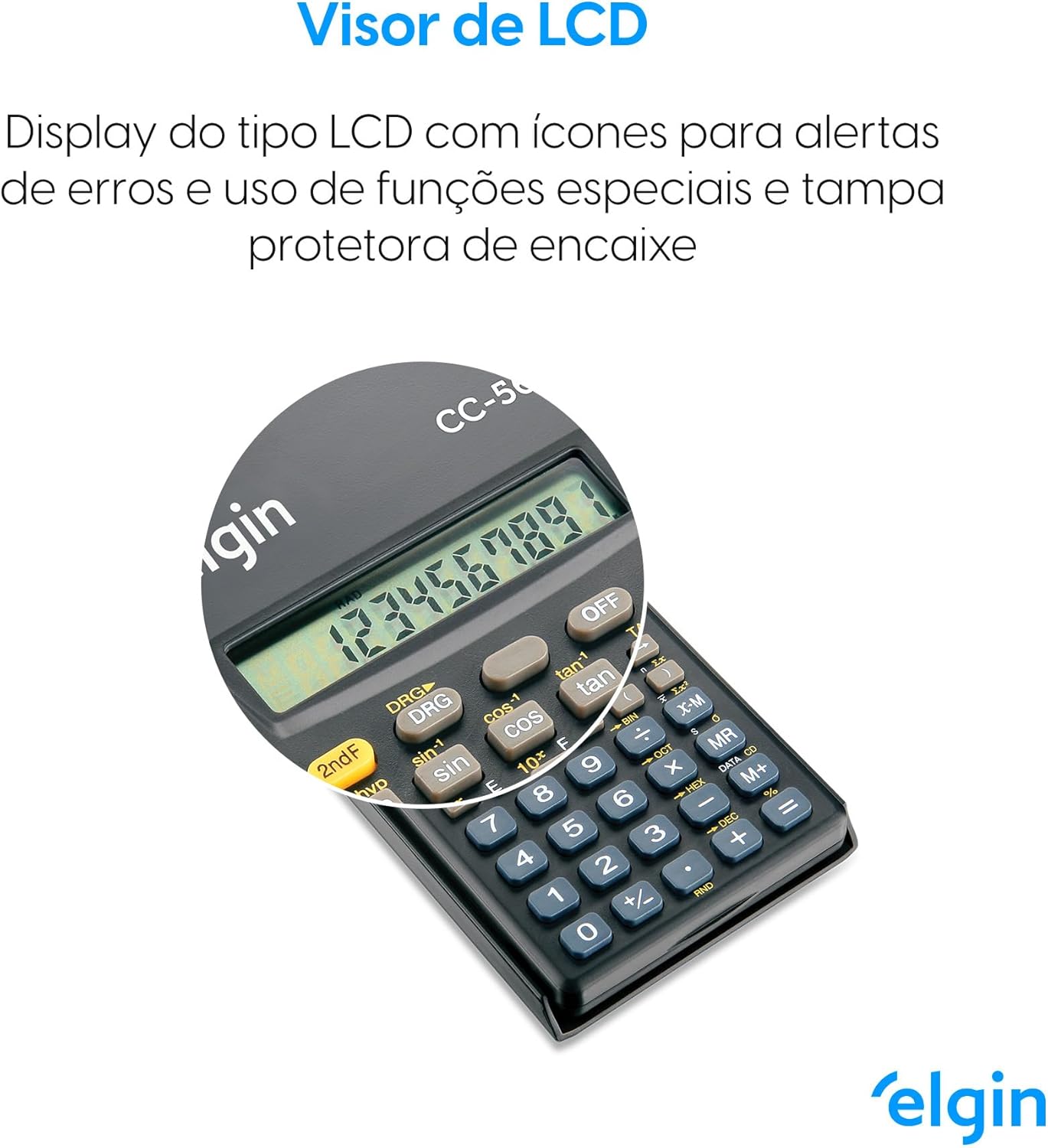 Calculadora Científica Elgin  5