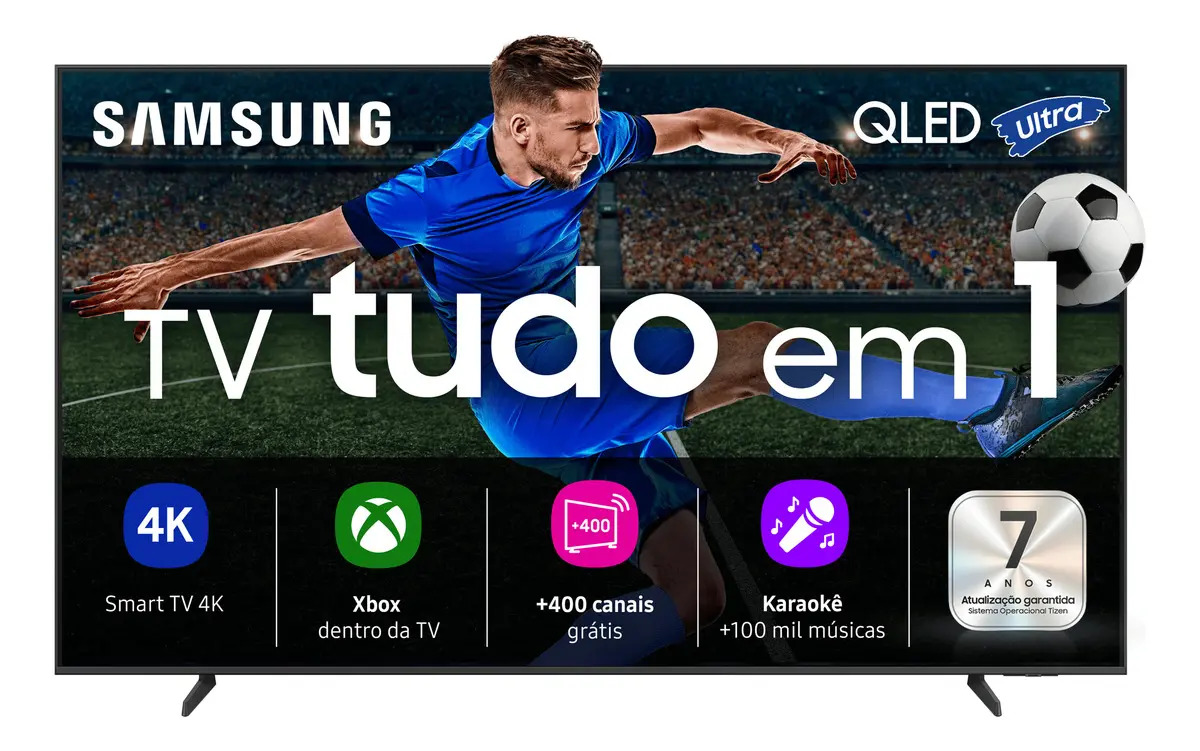 Vision AI TV 50 Polegadas QLED 4K QEF1 2025 1