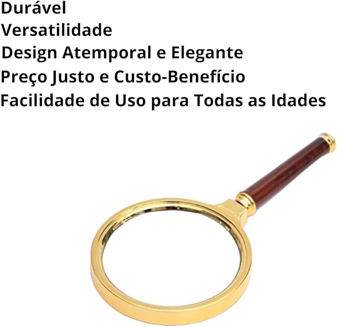 Lupa de Aumento de Luxo 3