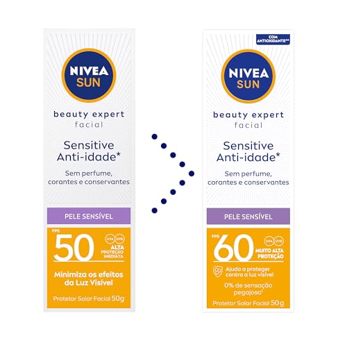 Nivea Sun Protetor Solar Facial Beauty Expert Sensitive 3