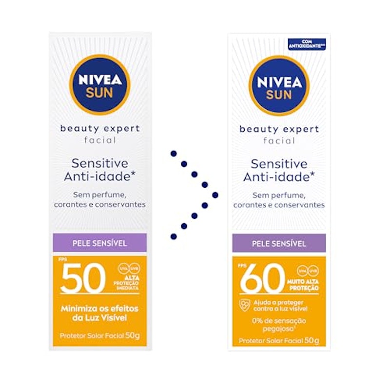Nivea Sun Protetor Solar Facial Beauty Expert Sensitive 3
