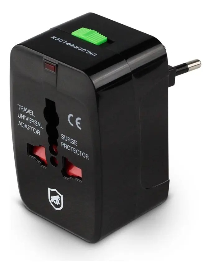 Gshield Adaptador Universal de Tomada para Viagem Bivolt 1