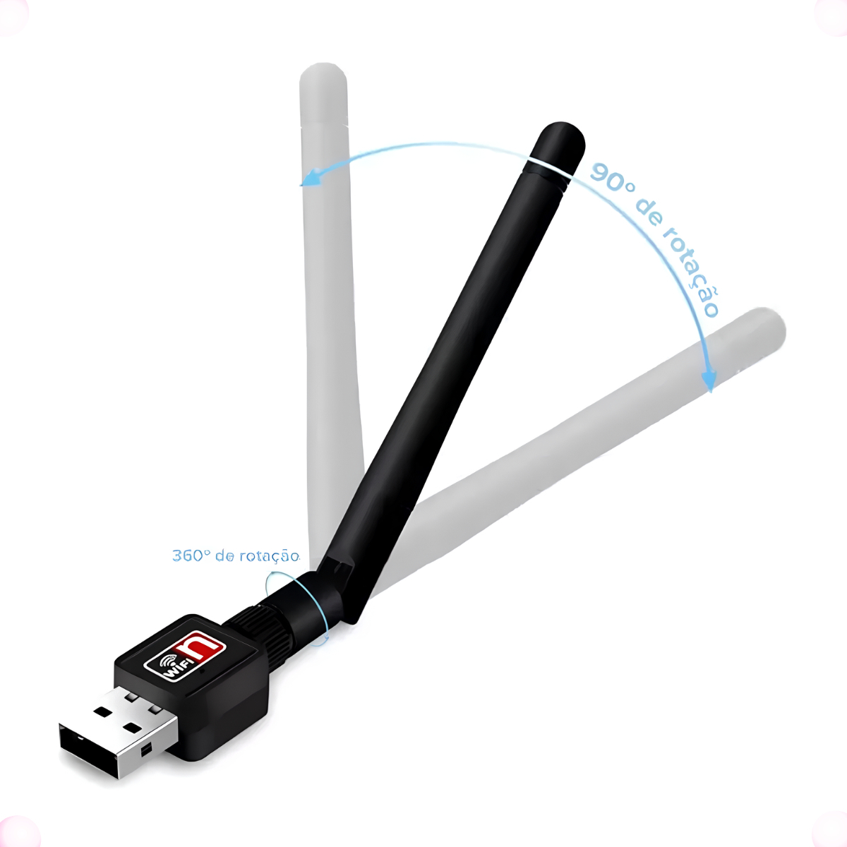 Adaptador Wi-Fi Receptor Wireless Strong Tech 3