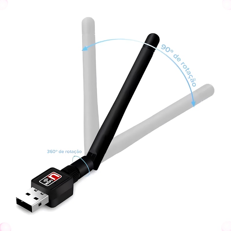Adaptador Wi-Fi Receptor Wireless Strong Tech 3