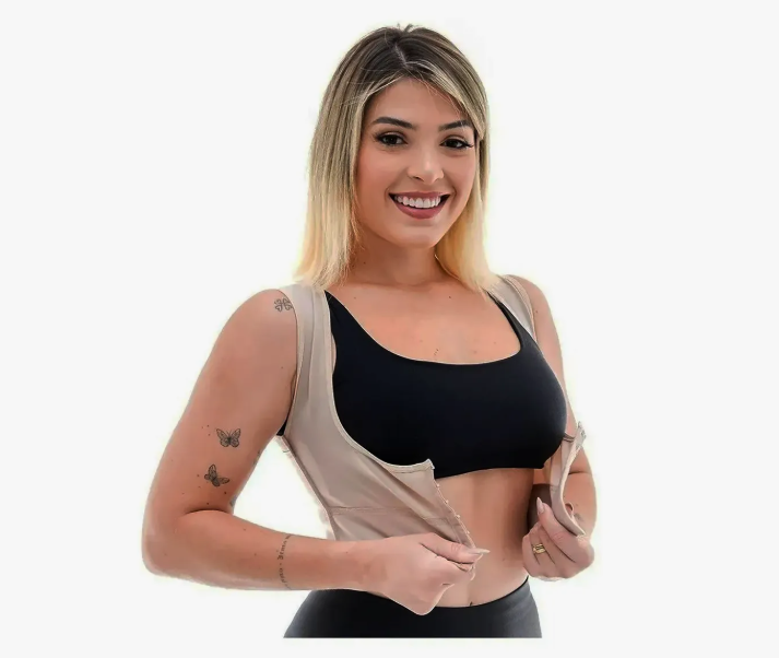 Cinta Colete Corretor Postura Coluna Levanta Seios 2