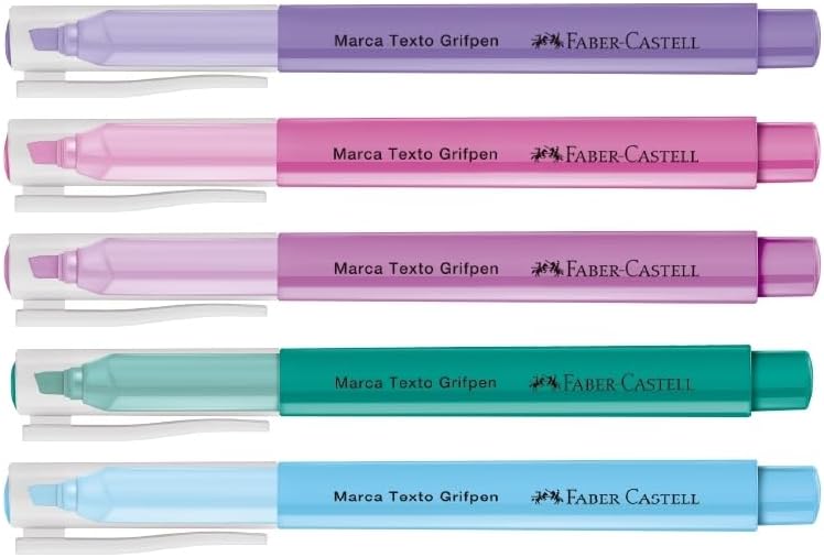 Marca-Texto Grifpen com Cheirinho Estojo com 5 cores 3