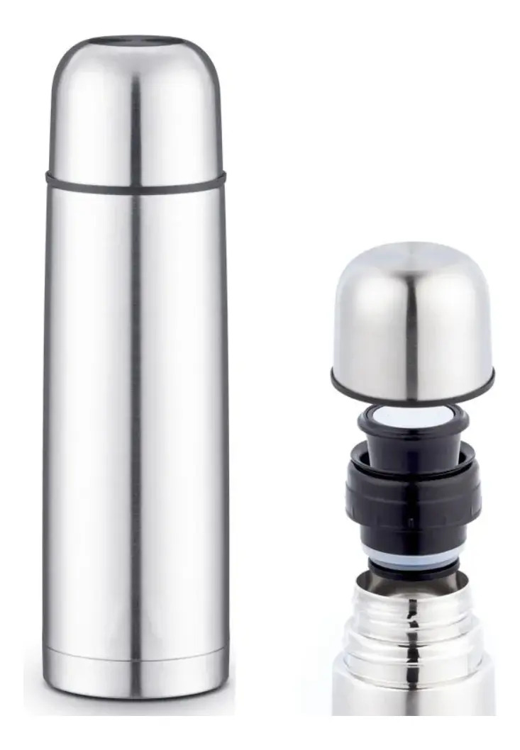 Garrafa Térmica Inox com Click Top 4