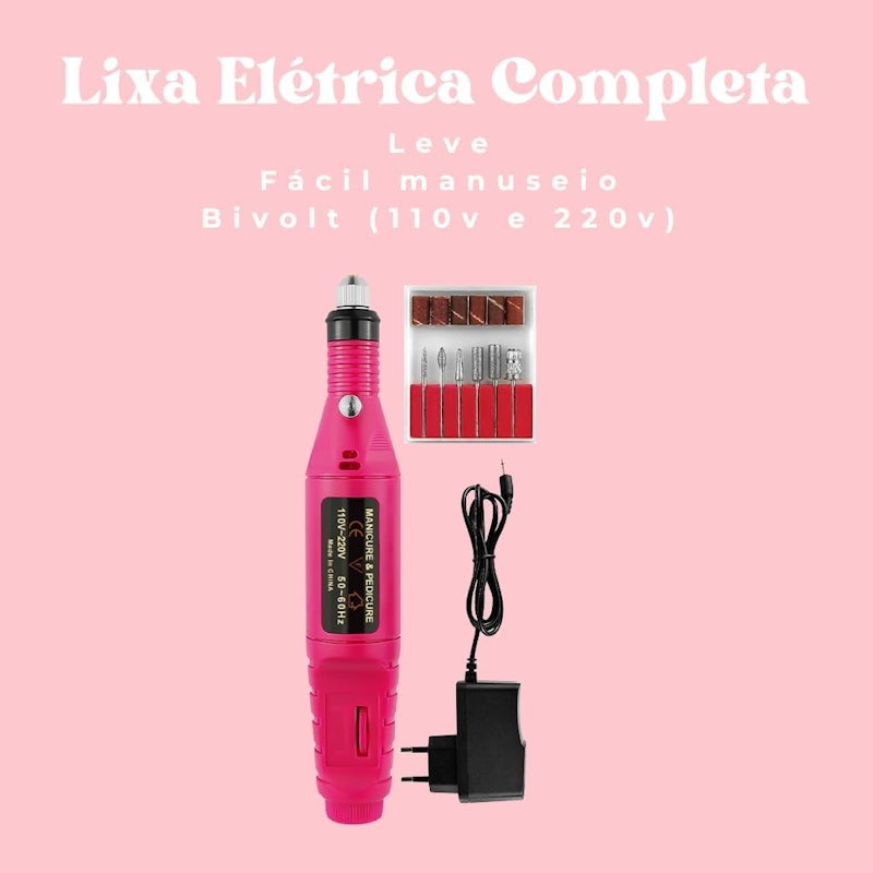 Kit Unhas Gel Cabine Completo 3