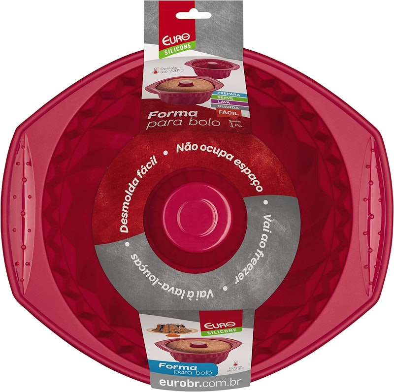 Forma para Bolo de Silicone Euro Home 4