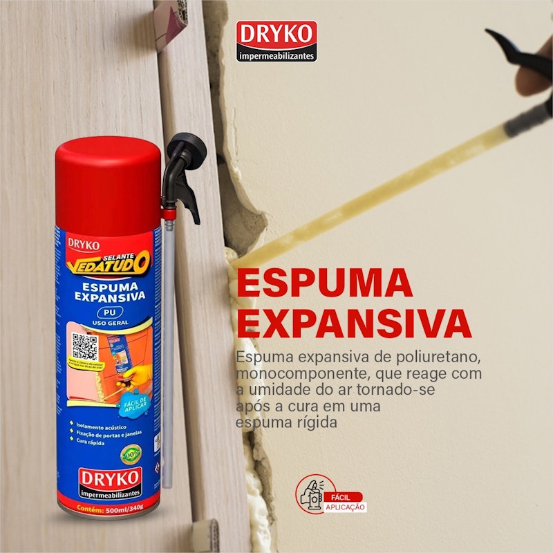 Espuma Expansiva 500 ml 340 g 4