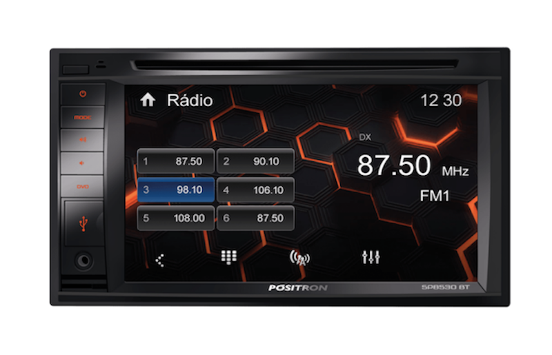 DVD Player Automotivo 2DIN 1