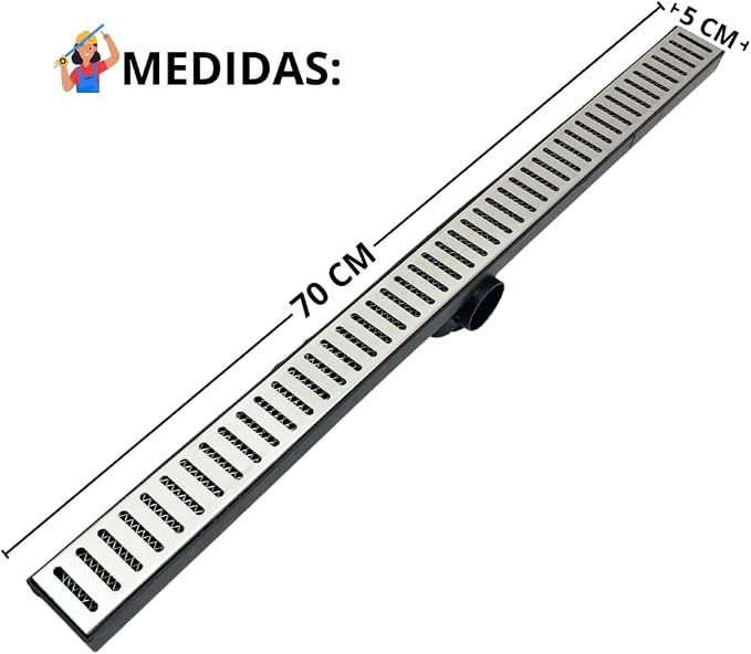 Ralo Linear Inox Ficone & Reis 2