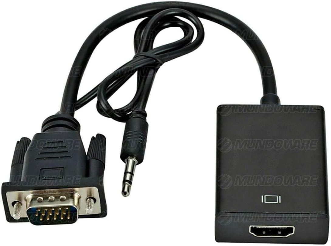 VGA x HDMI c/ Áudio Fêmea x Fêmea 1