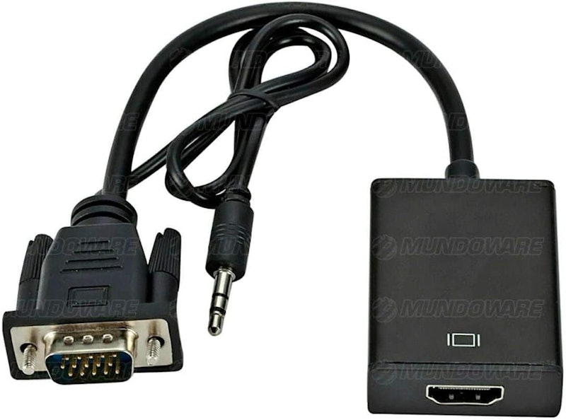 VGA x HDMI c/ Áudio Fêmea x Fêmea 1
