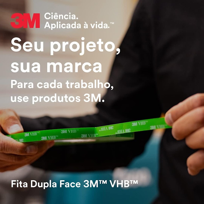 Fita 3M™ VHB™ Dupla Face de Adesivo Transferível 5