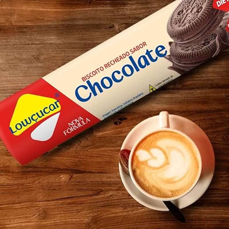 Biscoito Recheado Zero Açúcares Sabor Chocolate 2