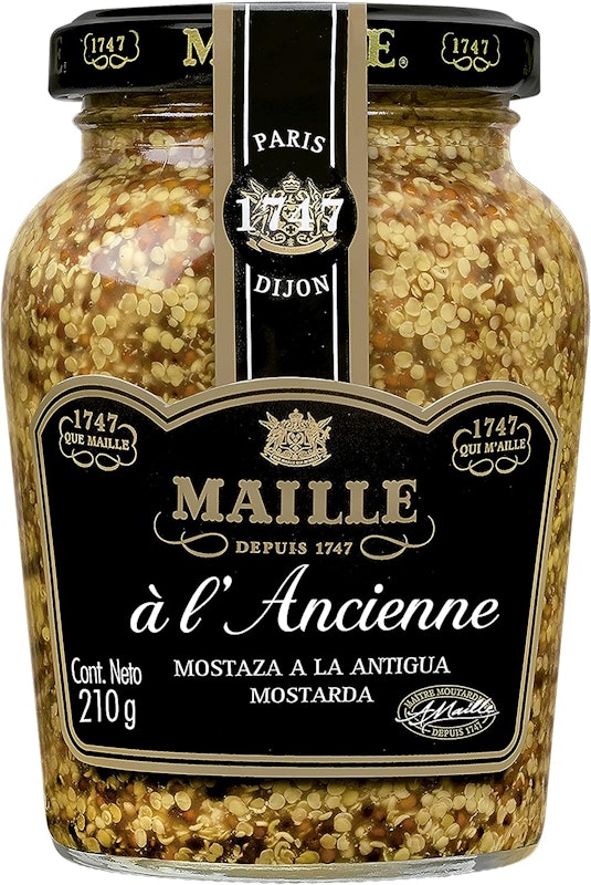 Mostarda em Grãos com Vinho Branco Maille 1